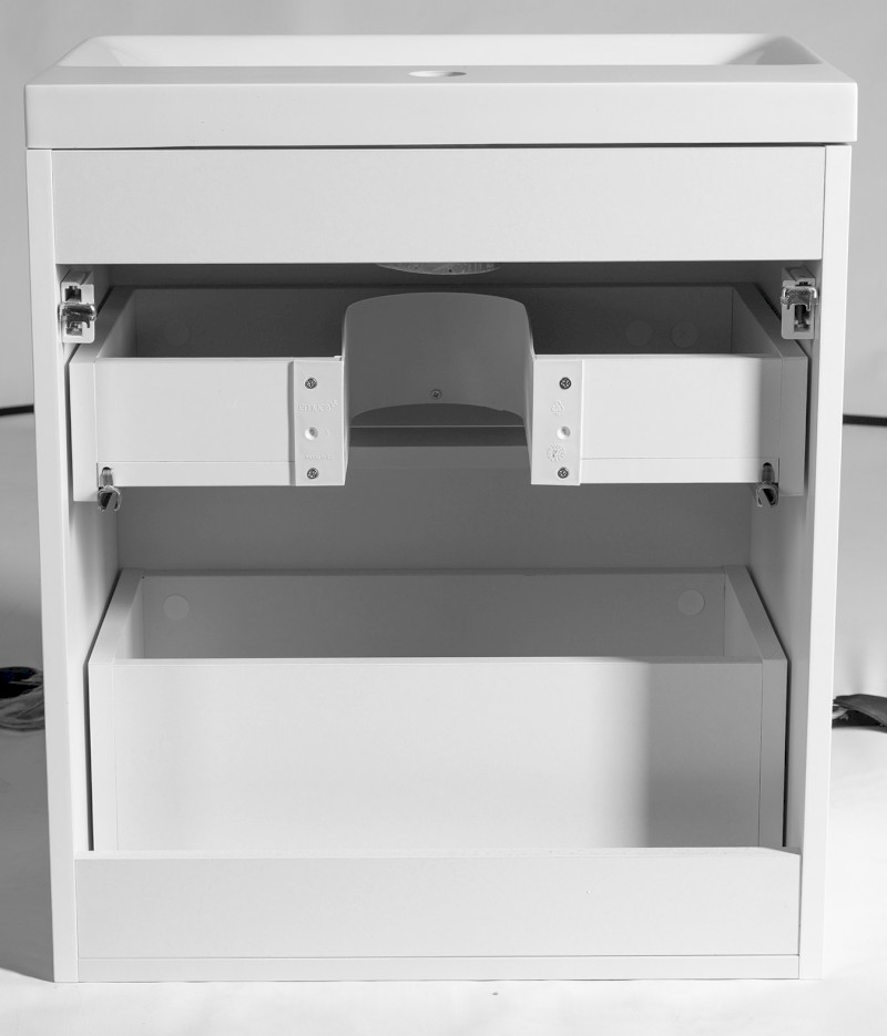 DENEB umyvadlová skříňka 60,5x55x34,5cm, bílá mat DN264