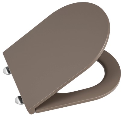 INFINITY WC sedátko, SLIM, Soft Close, Easy Take, taupe 40KF0531I