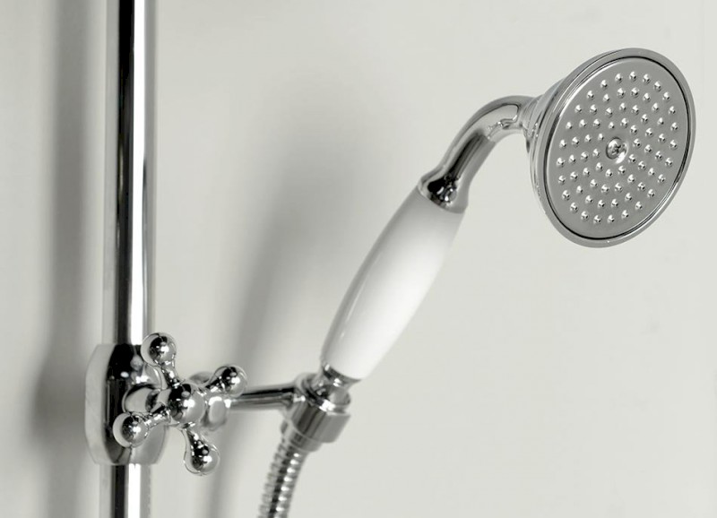 ANTEA sprchový sloup s termostatickou baterií, chrom SET041