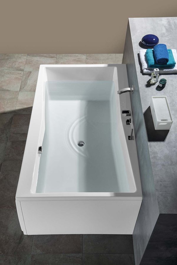 QUEST obdélníková vana 180x100x49cm, bílá 78511