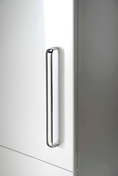 THEIA skříňka vysoká 40x138x20cm, 2x dvířka, levá/pravá, bílá TH400-3030