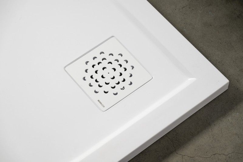 Vaničkový sifon, průměr otvoru 90 mm, DN40, krytka bílá KSM104W-SN90