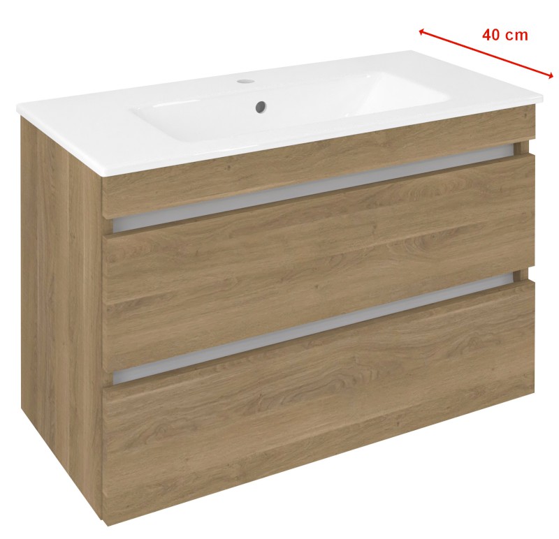 EZARA umyvadlová skříňka 78x54x39cm, dub cuneo EZ792-2525