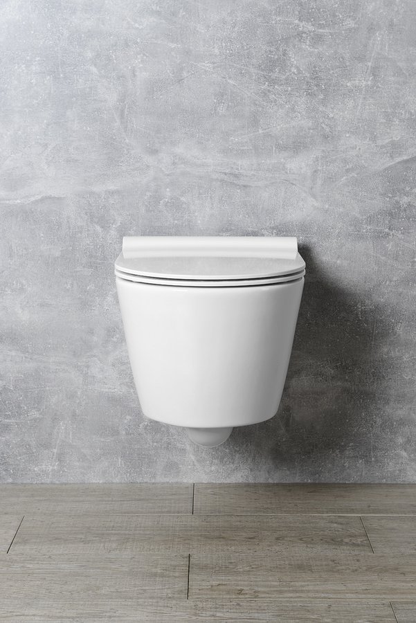 WC sedátko, SLIM, Soft Close, bílá MS76SN11