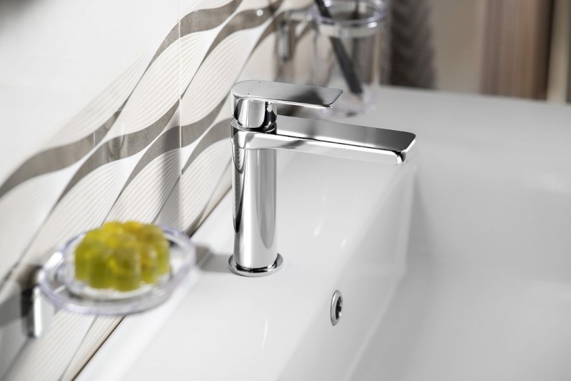 DAPHNE stojánková umyvadlová baterie, chrom DH201