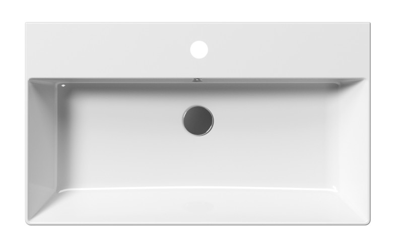 KUBE X keramické umyvadlo 80x47cm, bílá ExtraGlaze 9422111