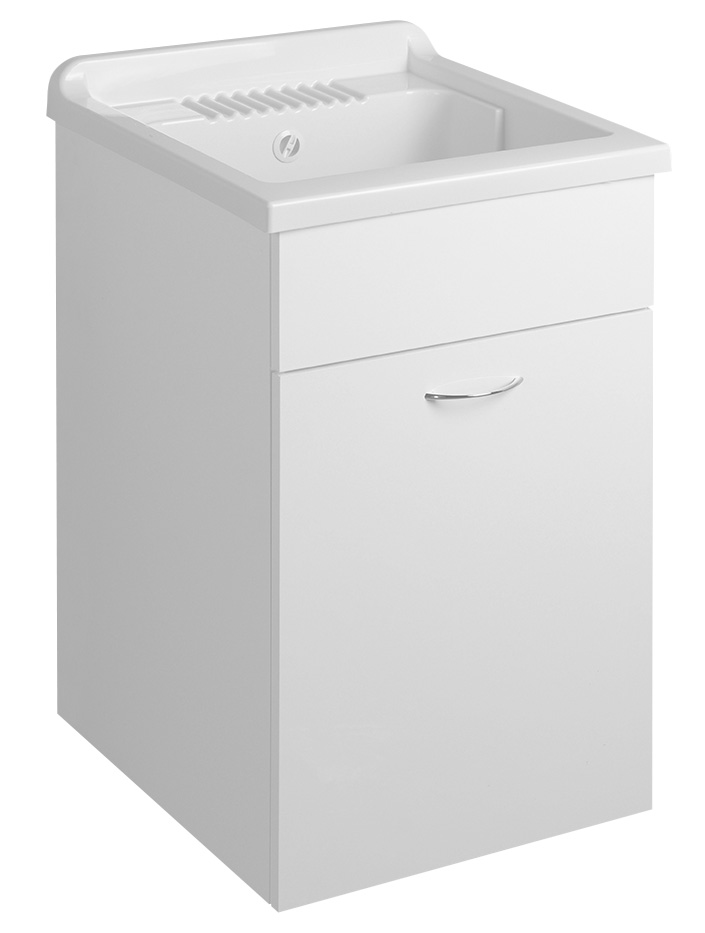 Výlevka na skříňku 45x50cm, plast bílá PI4550