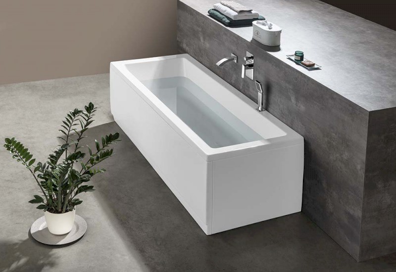 NOEMI obdélníková vana 160x70x39cm, bílá 71707