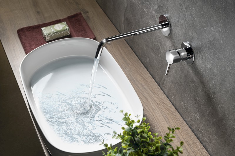 RHAPSODY podomítková dvouprvková umyvadlová baterie, chrom 5553