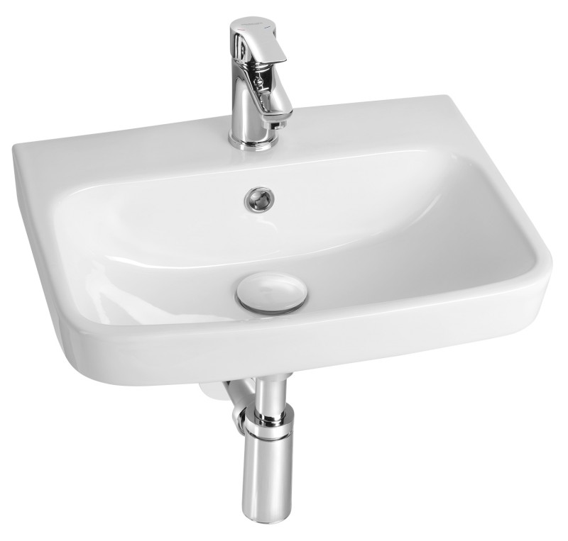 VIBRANT keramické umyvadlo 46x33cm, bílá 201.097.0