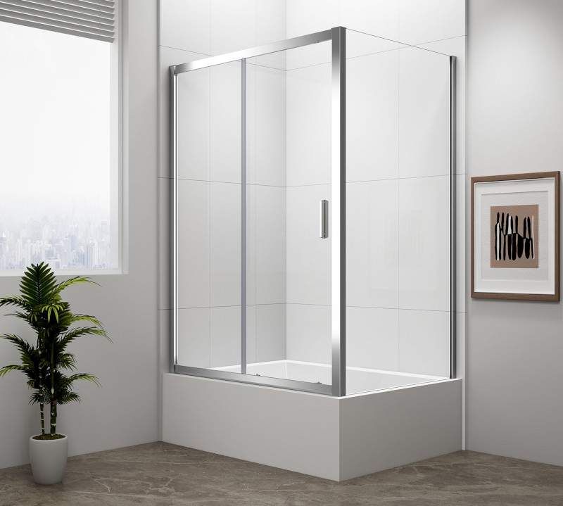 DEEP boční stěna 750x1650mm, čiré sklo MD3116