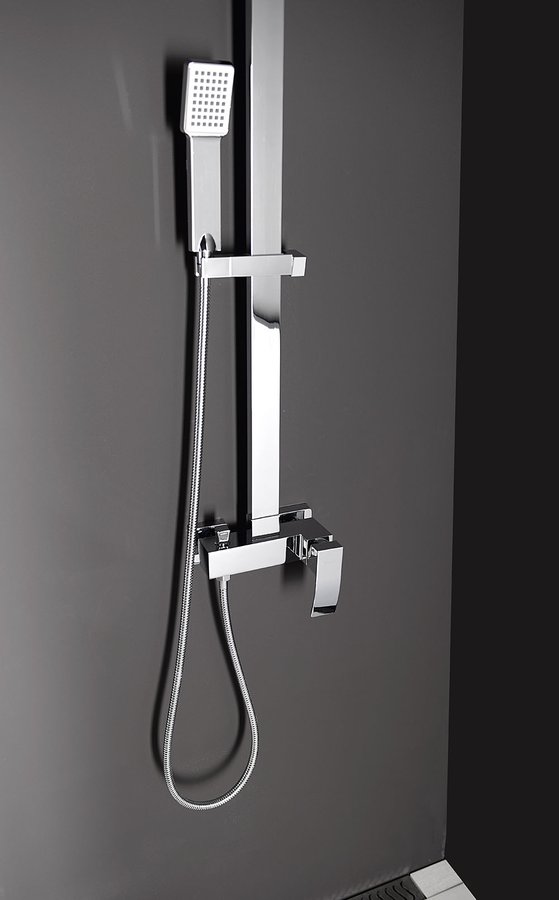 GINKO sprchový sloup s pákovou baterií, chrom 1101-43