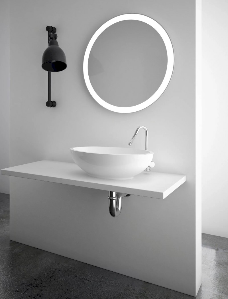 NOA kulaté zrcadlo s LED osvětlením ø 60cm OM260