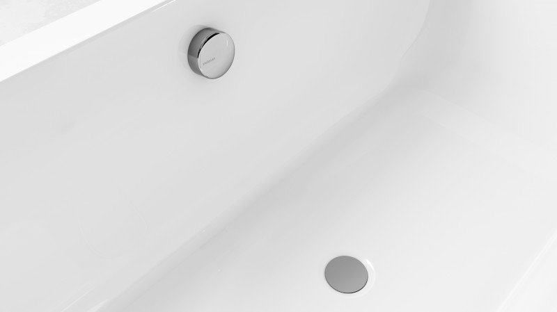 MARBLE vanová souprava, bovden, délka 800mm, chrom 11042