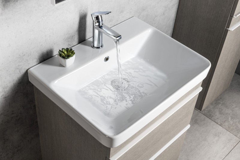 THALIE 60 keramické umyvadlo nábytkové 60x46cm, bílá TH11060