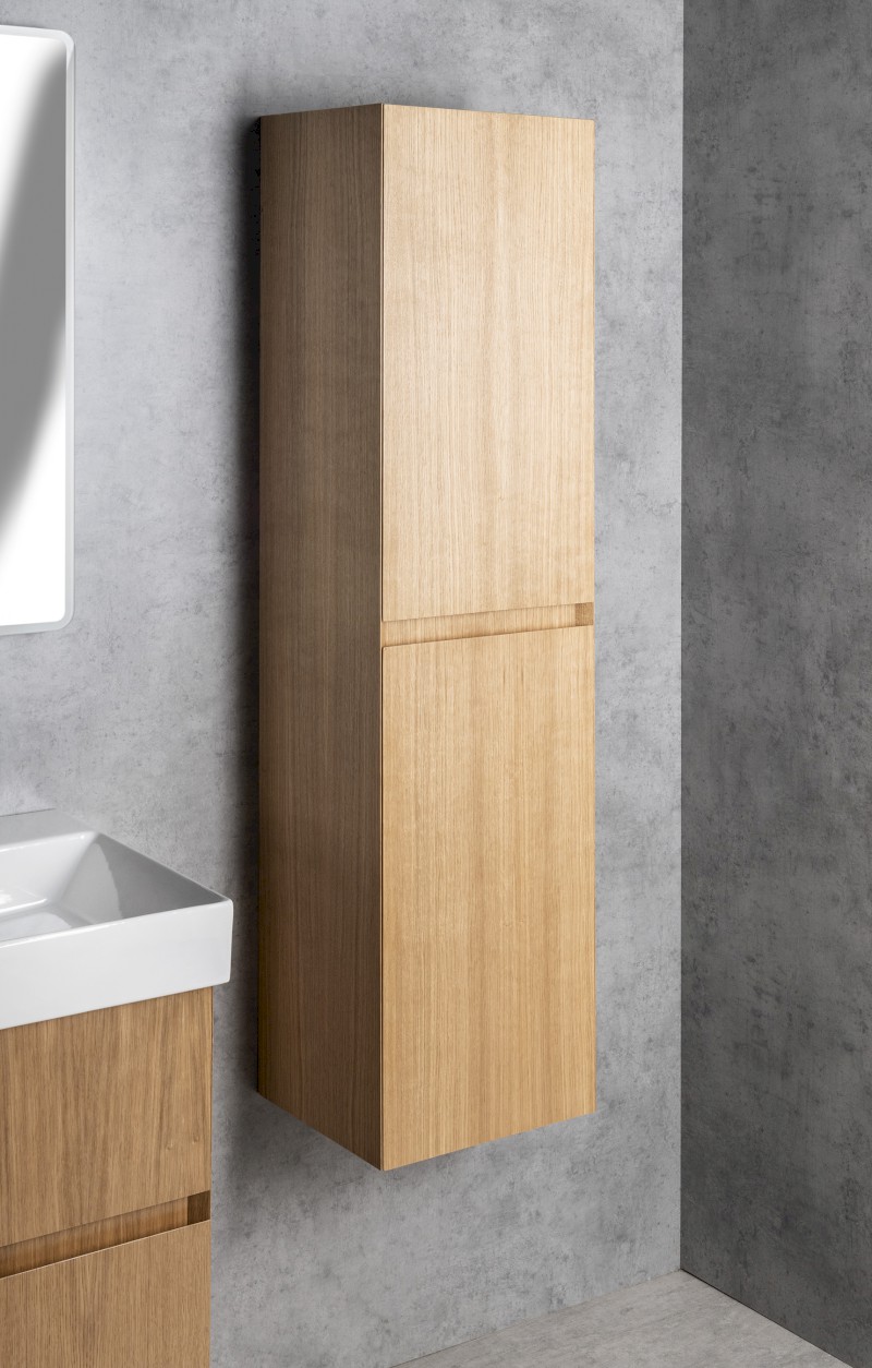 FILENA vysoká skříňka 35x140x30cm, dub FID3540D
