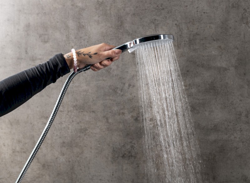 Sprchová souprava, posuvný držák 708mm, zlato mat SC715GB