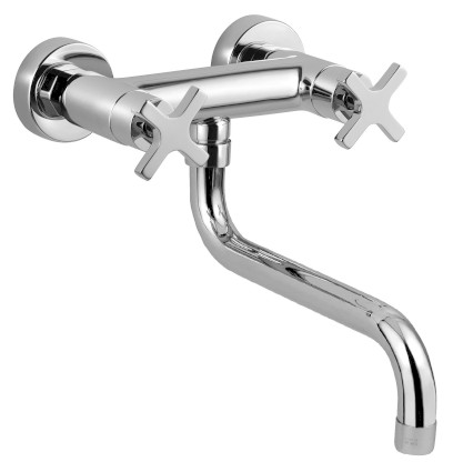 TRAX nástěnná baterie, chrom 606