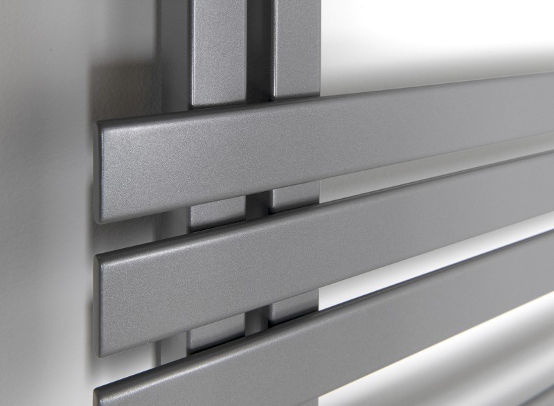 SILVANA otopné těleso 600x1500mm, metalická stříbrná IR155