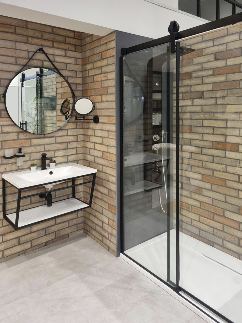 SKA konzole s policí 900x400x460mm, černá mat SKA103