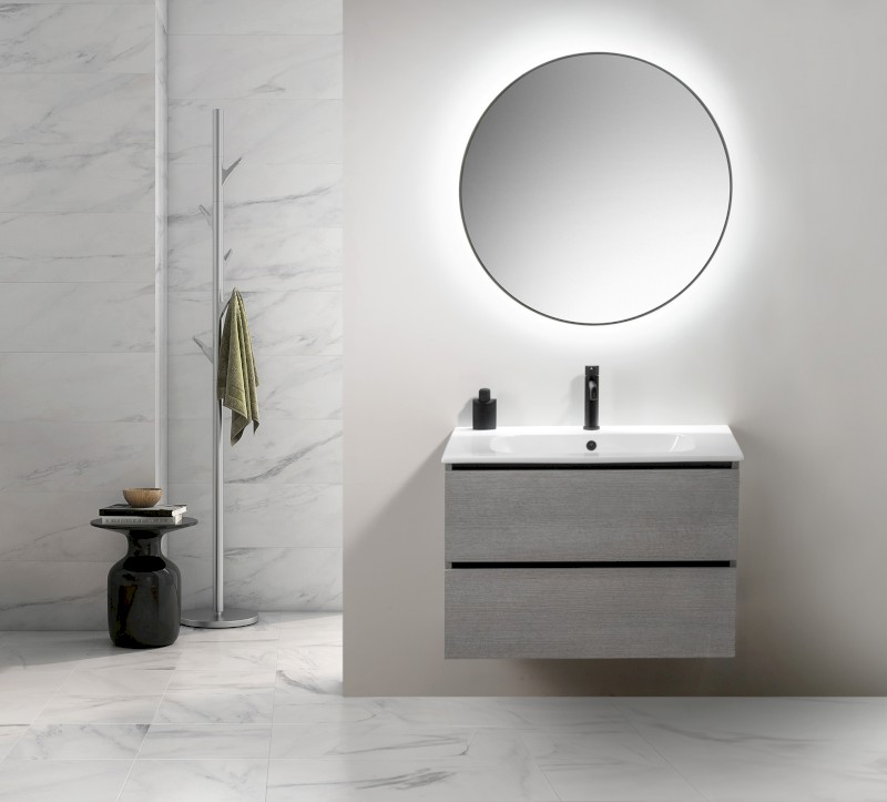 EZARA umyvadlová skříňka 79,8x52x46cm, dub cuneo EZ801-2525