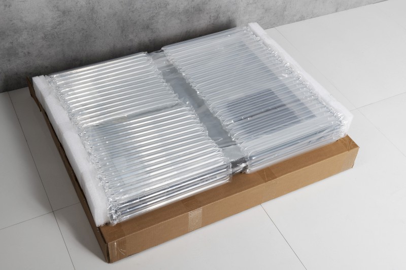 SORT zrcadlo s LED osvětlením 60x80cm, senzor, 2700-6500K, černá mat ST080S