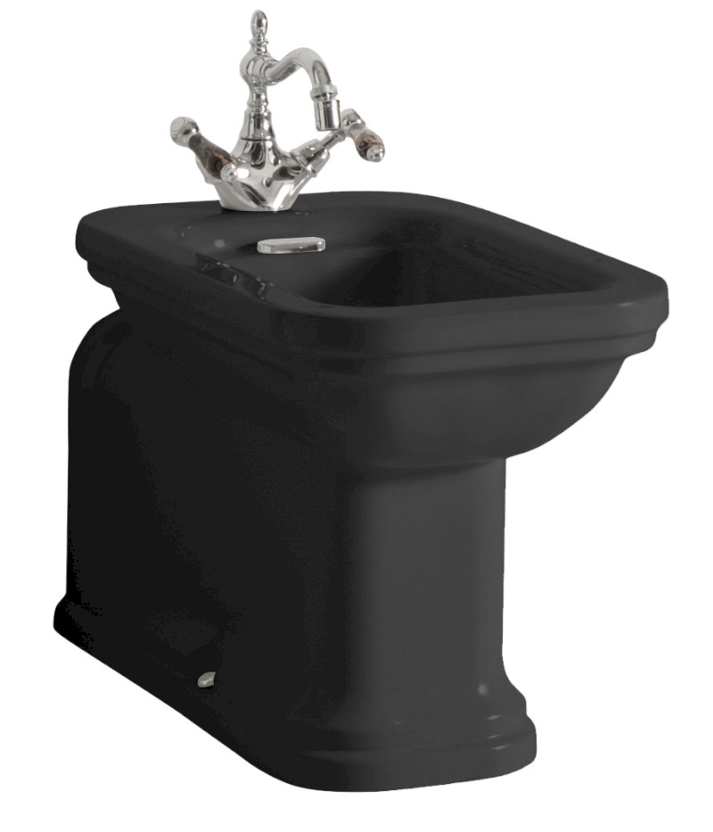 WALDORF bidet stojící 37x65cm, černá mat 4120K7