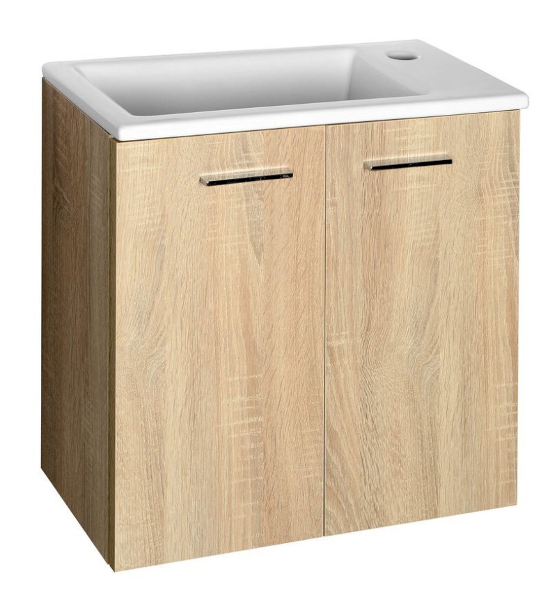 ZUNO 50 keramické umývátko nábytkové 50x25cm, bílá 9050