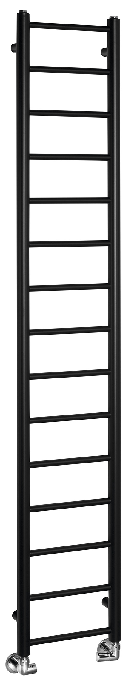 DINA otopné těleso 300x1740 mm, černá mat IR376B