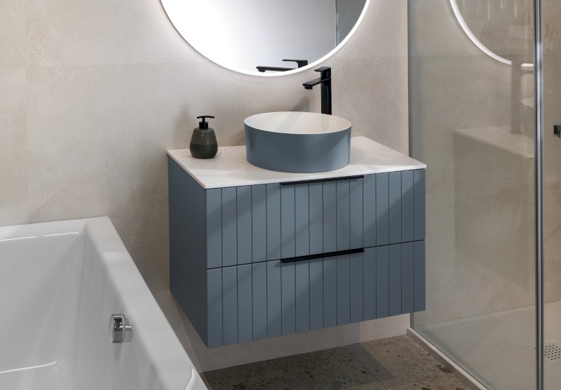 CIRASA STRIP umyvadlová skříňka 79,8x52x46cm, siena CR801-4242S