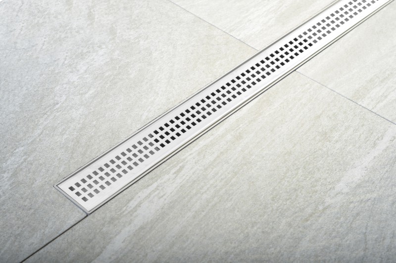 INDY podlahový žlab s nerezovým roštem, L-910, DN50 73661