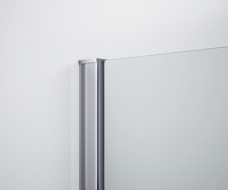 ESCA SHELF stěnový profil s drážkou 2100mm, chrom ES8210