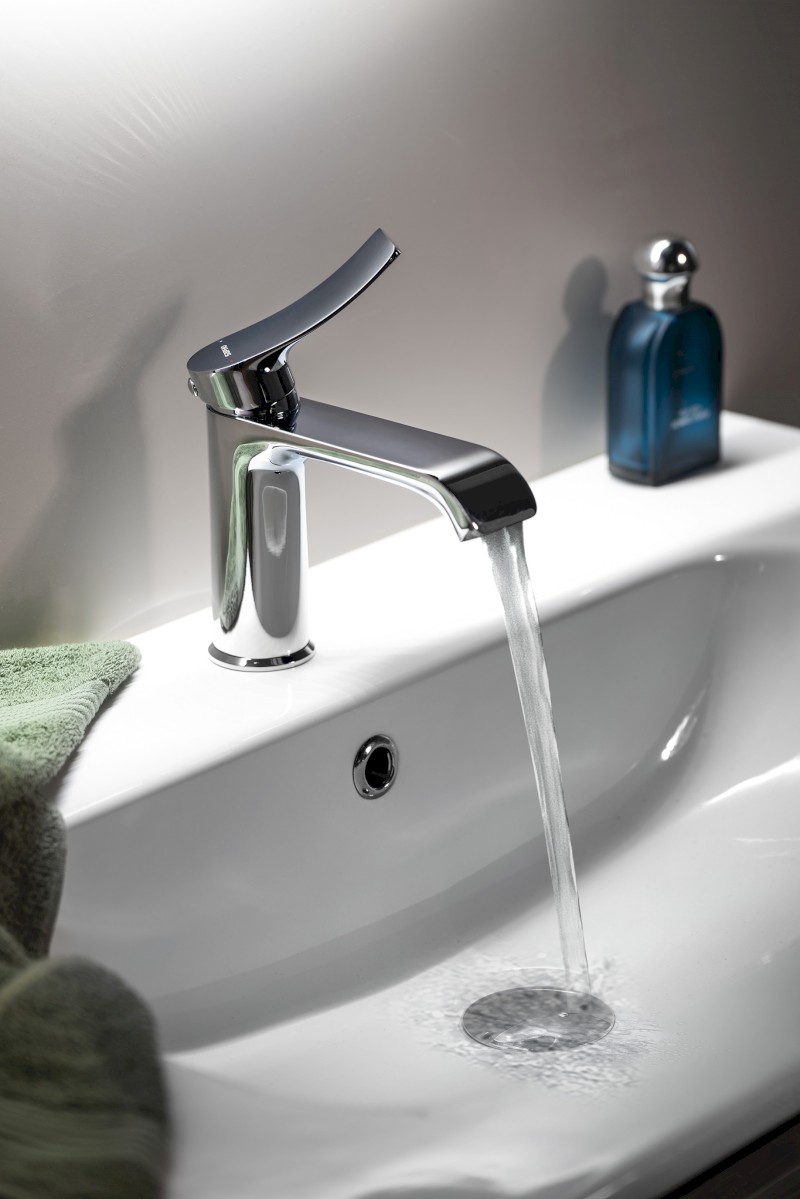 SUGA stojánková umyvadlová baterie, chrom TJ002