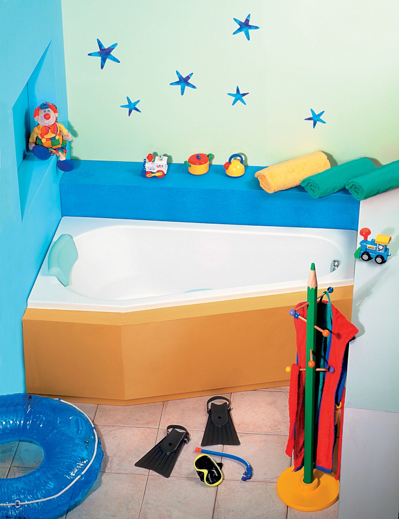 PROJEKTA L asymetrická vana 160x80x44cm, bílá 20111