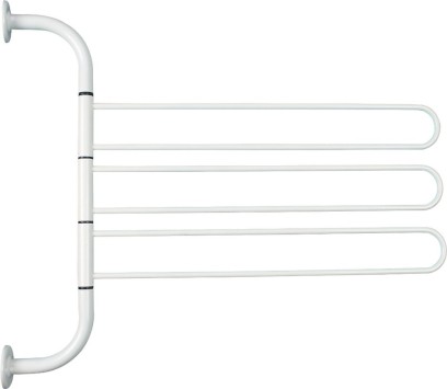 WHITE LINE otočný trojsušák, bílá 8002