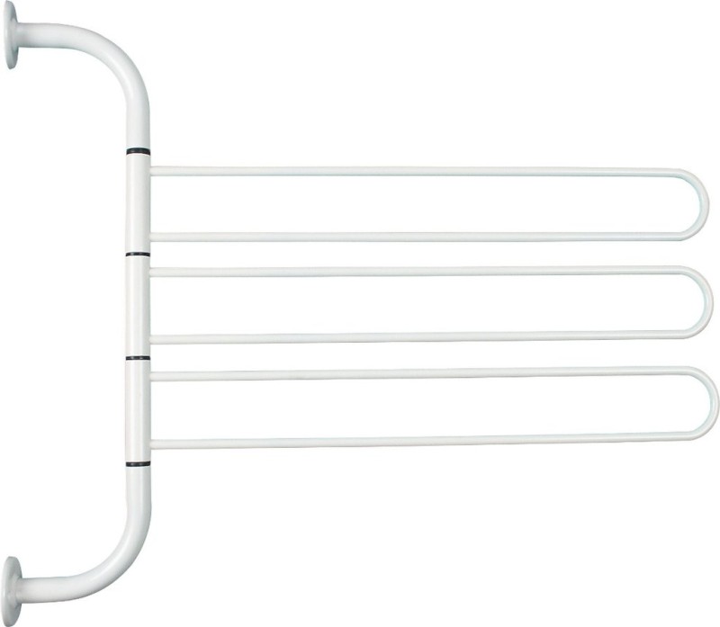 WHITE LINE otočný trojsušák, bílá 8002