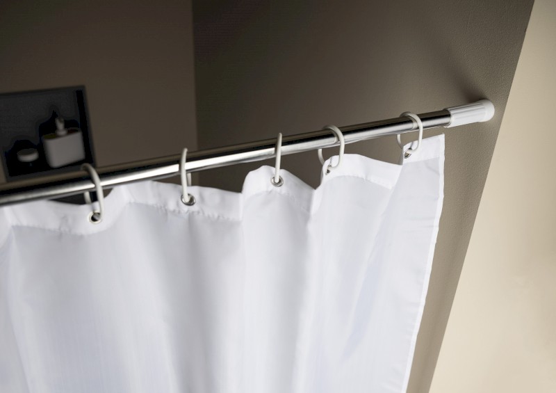 Teleskopická rozpěrná tyč 110-200cm, nerez lesk TZ200