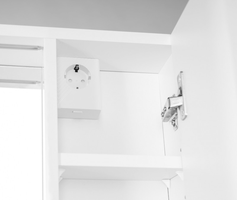 ZOJA/KERAMIA FRESH STRIP galerka s LED osvětlením, 70x60x14cm, bílá 45025S