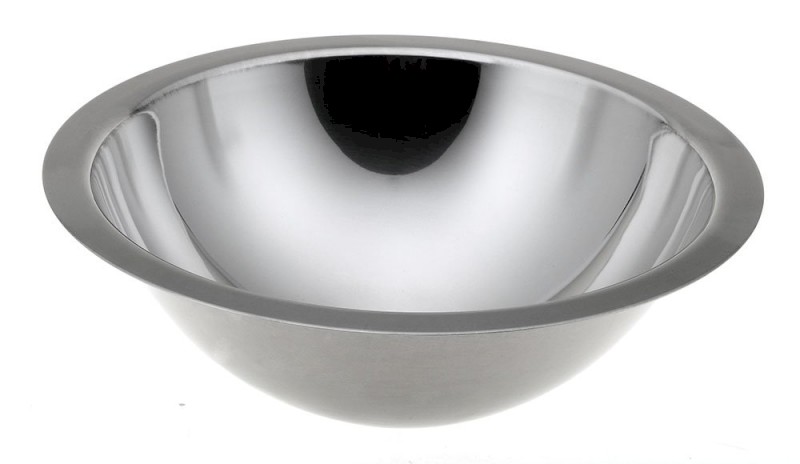 Zápustné umyvadlo nerezové, průměr 355 mm 13029.B