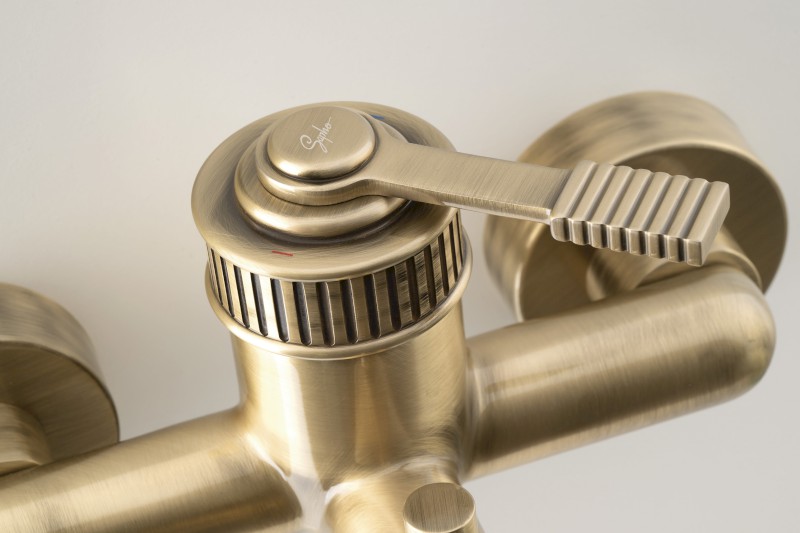 VERSI nástěnná vanová baterie, bronz RV010/18