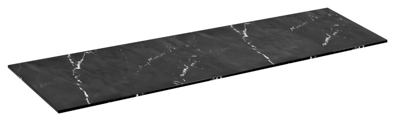 LOREA deska Rockstone 171x1,2x52,5cm, black attica LE170-0598