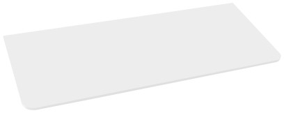 KERALA deska Rockstone 142x1,2x48,5cm, bílá mat KR140-0101