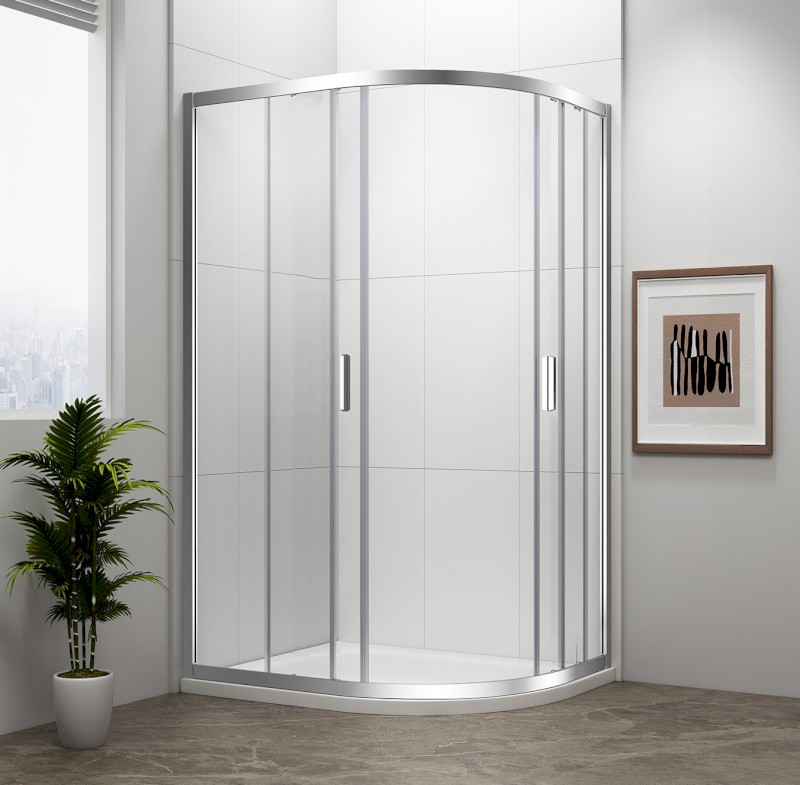 EASY čtvrtkruhová sprchová zástěna 1200x900mm, L/R, čiré sklo EL2715