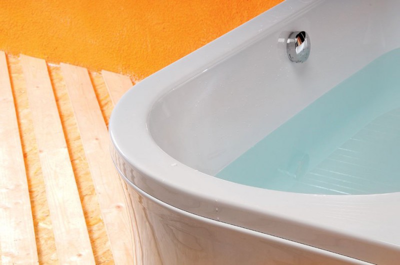 VIVA L asymetrická vana 185x80x47cm, bílá 72099