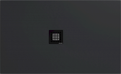 FLEXIA vanička z litého mramoru s možností úpravy rozměru, 130x80cm, antracit mat 72899.51