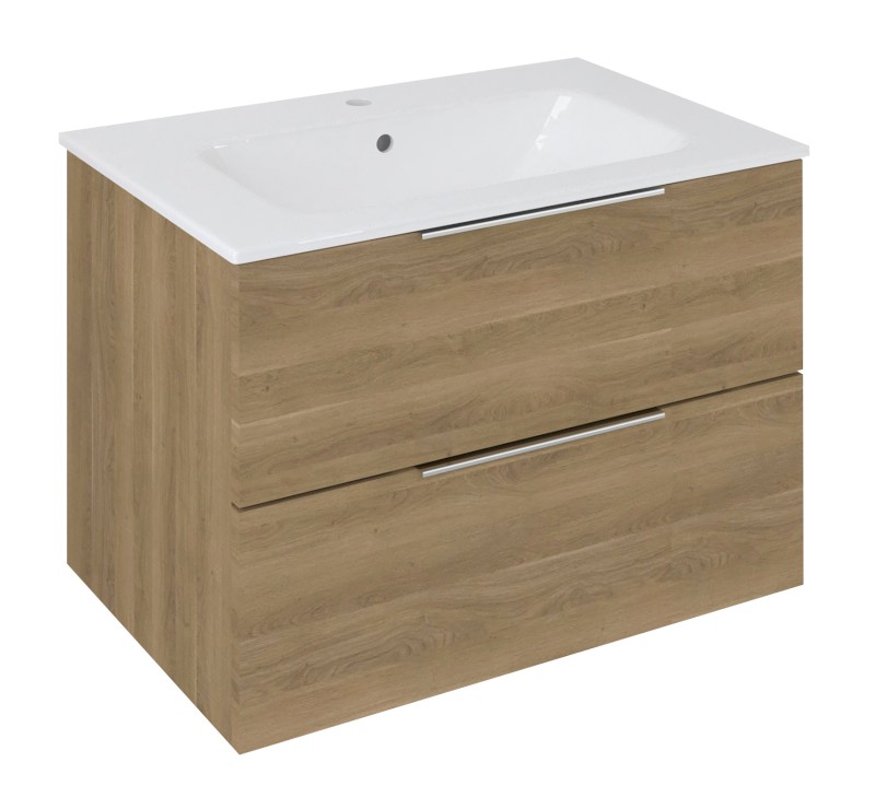 CR701-2525 (64820) CIRASA umyvadlová skříňka 69,8x52x46cm, dub cuneo CR701-2525