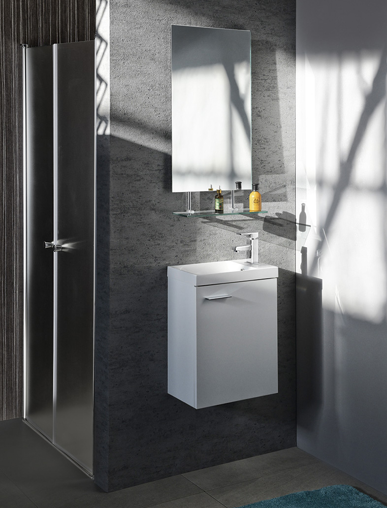 WEGA zrcadlo s policí 70x80cm 60092-7