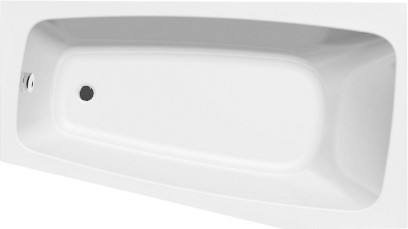 BEROUNKA rohová vana 160x90x42cm, pravá, bílá A1691