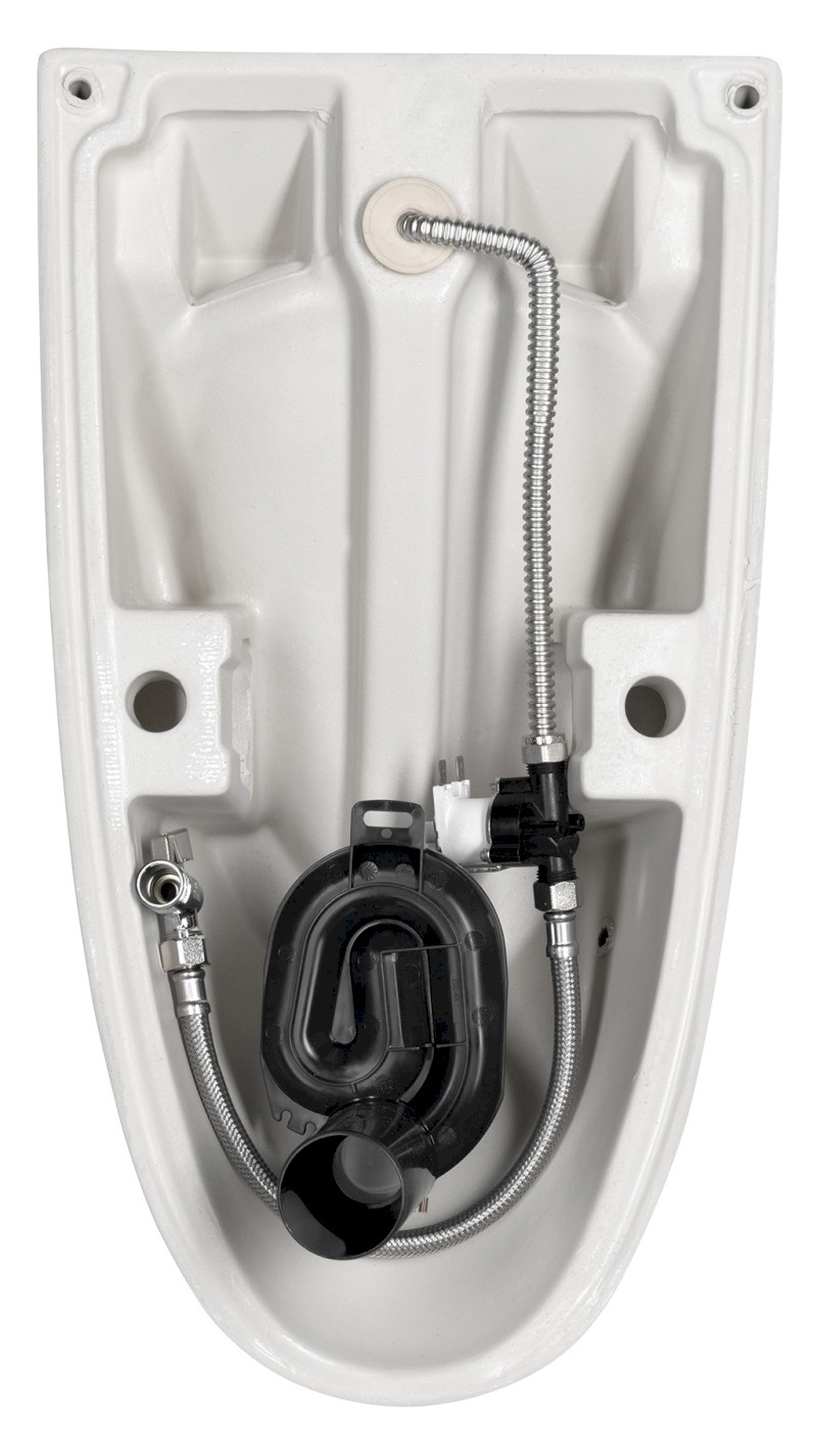 COMMUNITY urinál se zakrytým přívodem vody, 31x54,5cm, bílá ExtraGlaze 769511