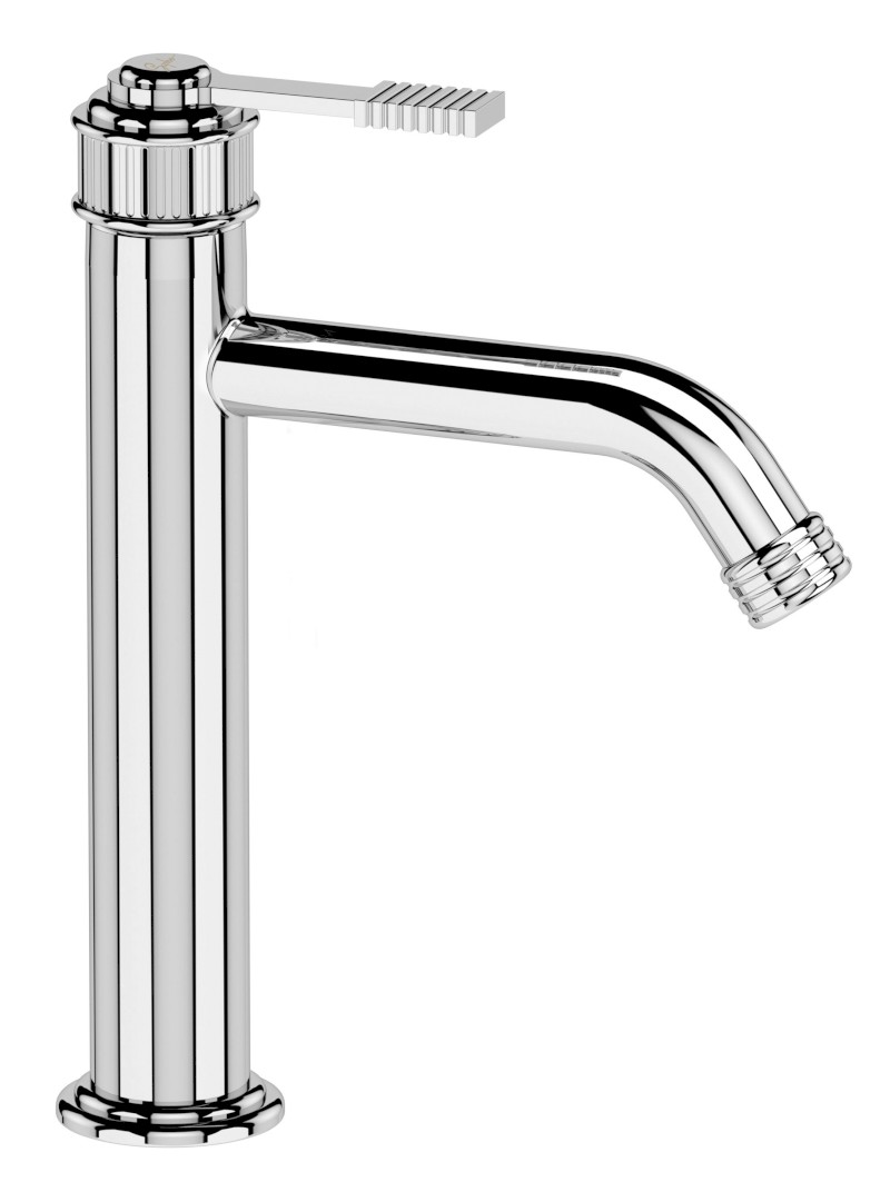 VERSI stojánková umyvadlová baterie, výška 240mm, chrom RV004